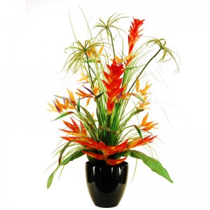 LCGFlorals Deluxe Tropical Arrangement in a Tapered Vase LCGF1042